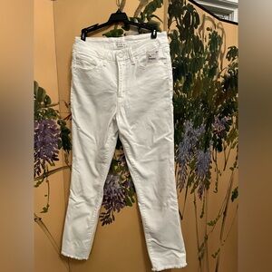 Good American White Jeans Size 8/29